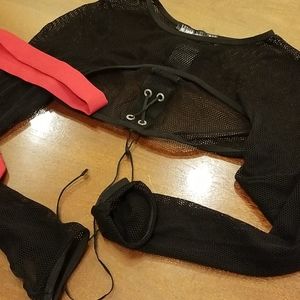 Lip Service Vintage Fishnet Shrug